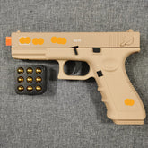 Pistola láser automática con eyector de cartuchos